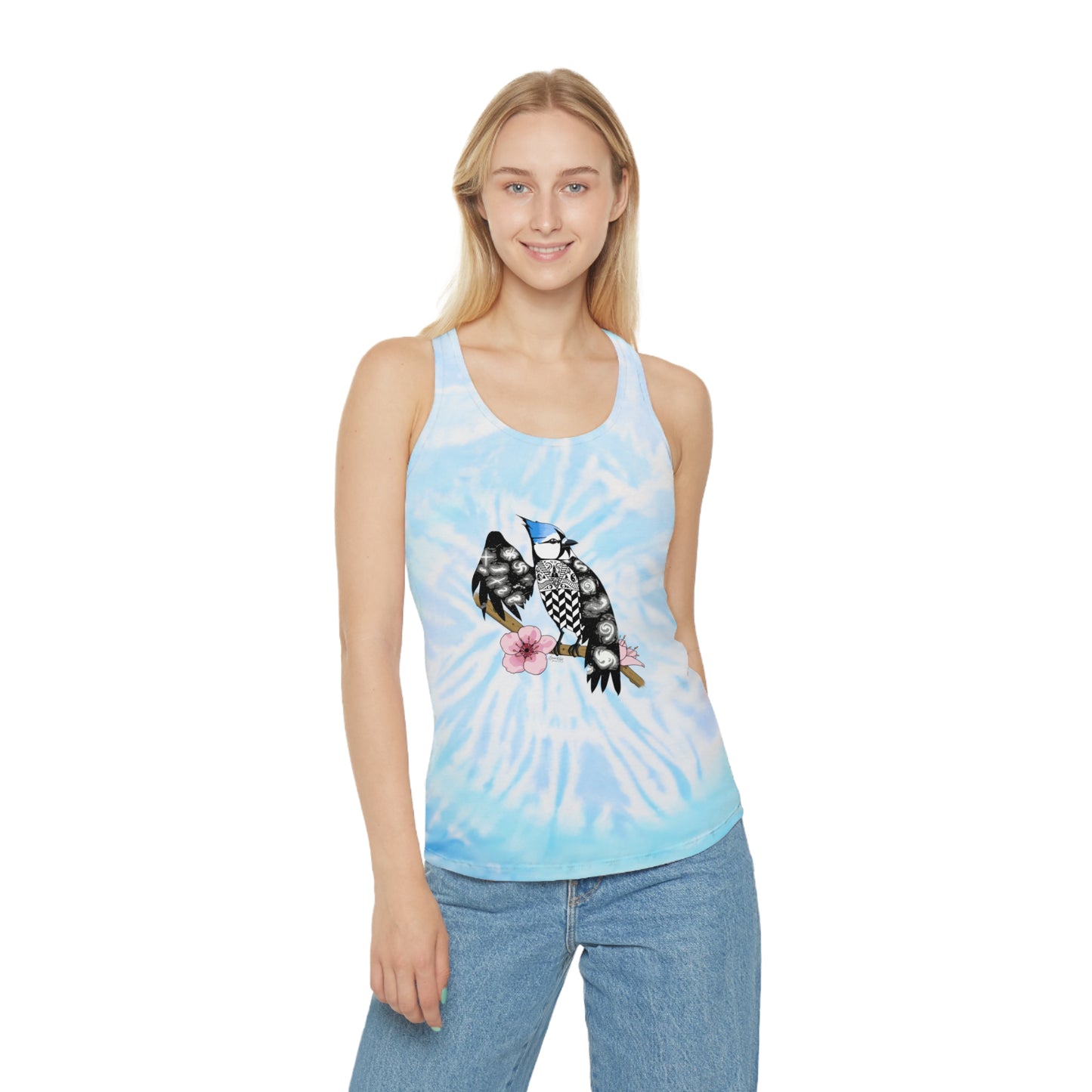 Tie Dye Racerback Tank Top