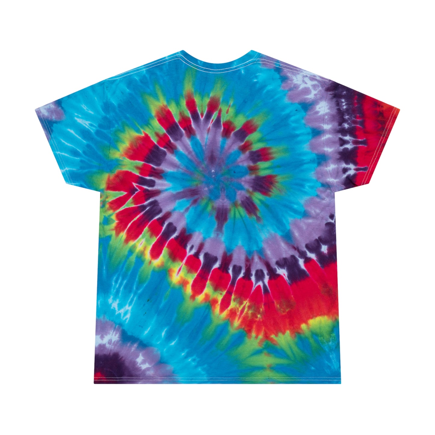 Astral Spiral Tie-Dye Blue Jay Tee 🕊️
